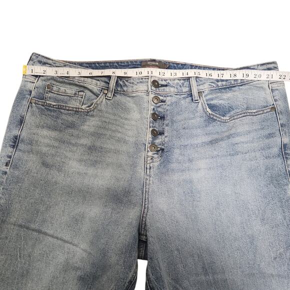 Torrid Mom Straight Vintage Stretch High-Rise Jean Size 20R - Picture 6 of 11